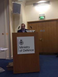 Edward speaking at the Civil Service Rainbow Alliance conference 2013