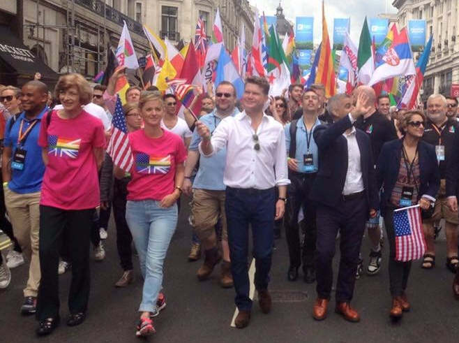 My message at Pride in London: celebrating, loving, and fighting discrimination&nbsp;together